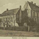 Château d'Hernen aux Pays Bas Maison de Béthune Steenhuys Ennetières ancienne photographie