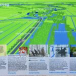 Panneauexplicatif et historique Bethunepolder Markies Marquis de Bethune Hesdigneul