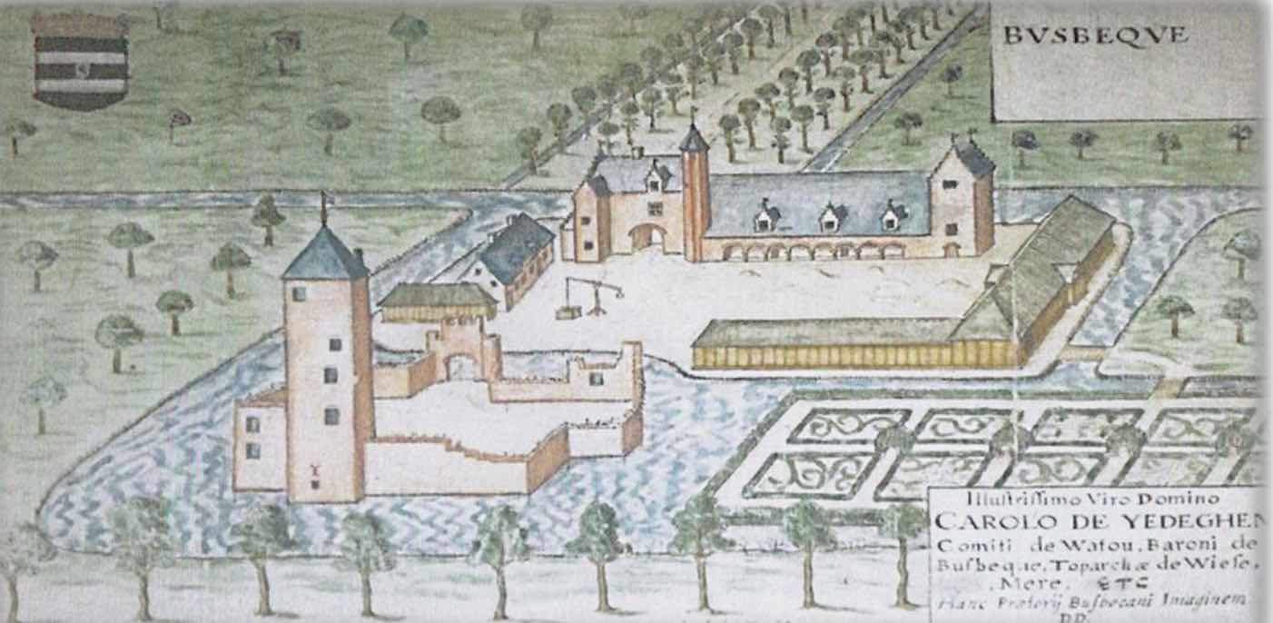 Ancien château de Bousbecque Prince de Béthune Baron de Bousbecques Le Vaillant